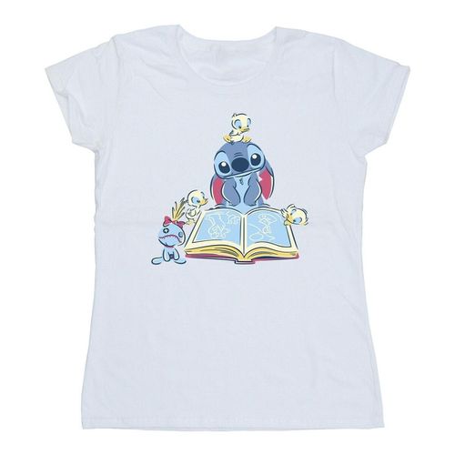 T-shirts a maniche lunghe Reading Reading A Book - Disney - Modalova