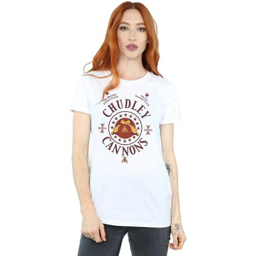 T-shirts a maniche lunghe Chudley Cannons - Harry Potter - Modalova