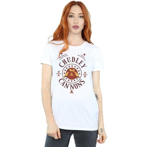 T-shirts a maniche lunghe Chudley Cannons Logo - Harry Potter - Modalova