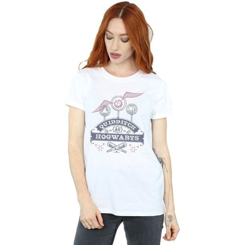 T-shirts a maniche lunghe Quidditch At Hogwarts - Harry Potter - Modalova