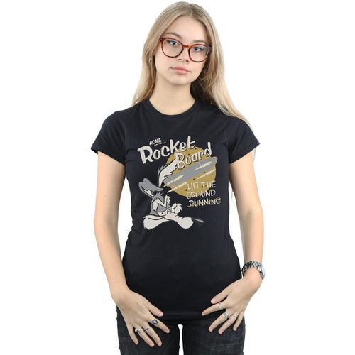 T-shirts a maniche lunghe Rocket Board - Dessins Animés - Modalova