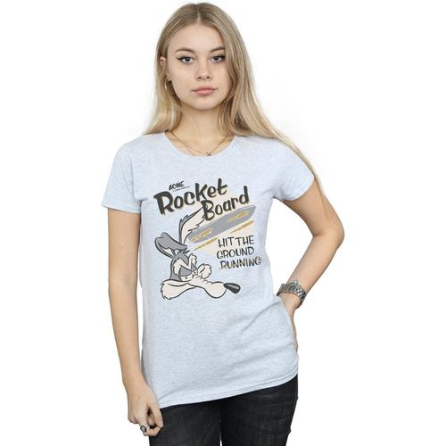 T-shirts a maniche lunghe Rocket Board - Dessins Animés - Modalova