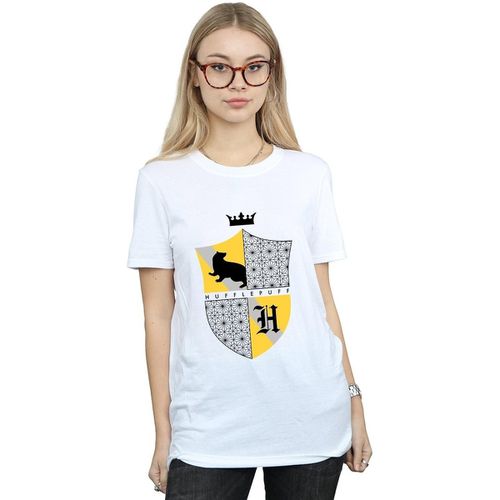 T-shirts a maniche lunghe Hufflepuff - Harry Potter - Modalova