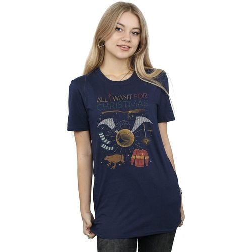 T-shirts a maniche lunghe All I Want For - Harry Potter - Modalova