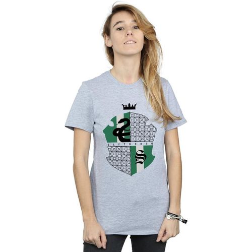 T-shirts a maniche lunghe Slytherin - Harry Potter - Modalova