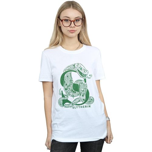 T-shirts a maniche lunghe Slytherin - Harry Potter - Modalova