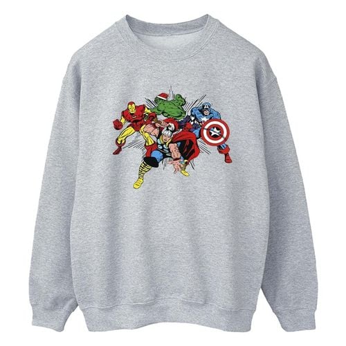 Felpa Marvel Avengers Team Santa - Marvel - Modalova