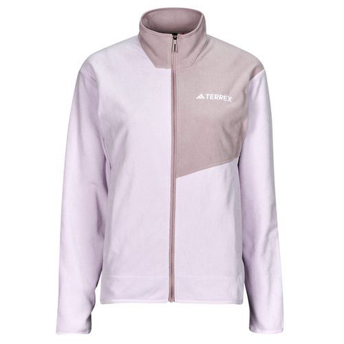 Felpa Multi Full-Zip Fleece Jacket - Adidas - Modalova