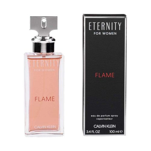 Eau de parfum Eternity Flame - acqua profumata - 100ml - vaporizzatore - Calvin Klein Jeans - Modalova