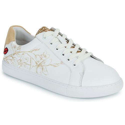 Sneakers basse SIMONE GOLD FLOWERS - Bons baisers de Paname - Modalova