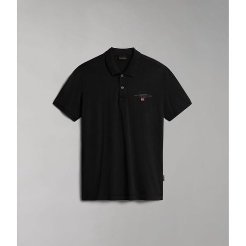 T-shirt & Polo ELBAS JERSEY - NP0A4GB4-041 BLACK - Napapijri - Modalova