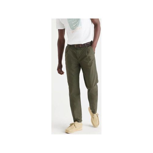 Pantaloni A7532 0003 - CHINO RELAXED TAPER-ARMY GREEN - Dockers - Modalova