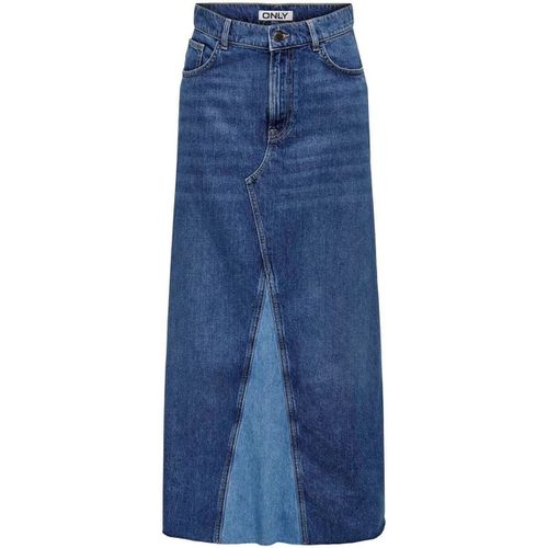 Gonna 15327696 MOCHI LONG-MEDIUN DENIM - Only - Modalova