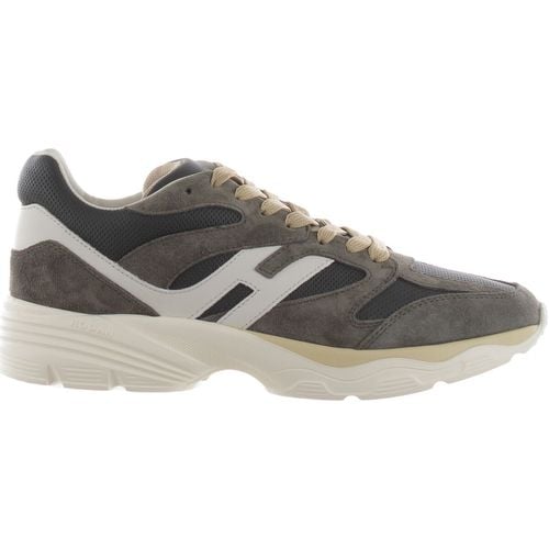 Sneakers Sneaker h665 in camoscio e pelle - Hogan - Modalova