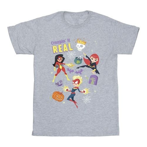 T-shirts a maniche lunghe Creepin It Real - Marvel - Modalova