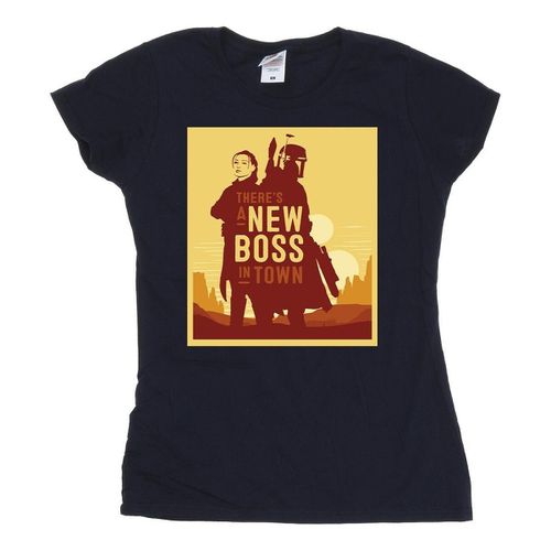 T-shirts a maniche lunghe The Book Of Boba Fett New Boss Sun Silhouette - Disney - Modalova