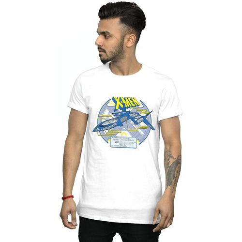 T-shirts a maniche lunghe X-Men X-Jet Breakdown - Marvel - Modalova