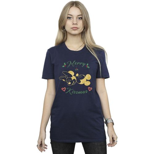 T-shirts a maniche lunghe Merry Kissmas - Disney - Modalova