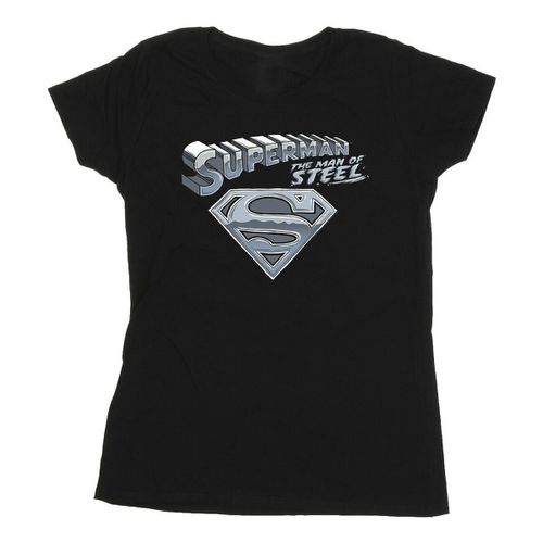 T-shirts a maniche lunghe The Man Of Steel - Dc Comics - Modalova