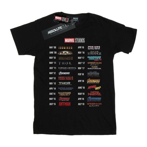 T-shirts a maniche lunghe 10 Years Of Movies - Marvel Studios - Modalova