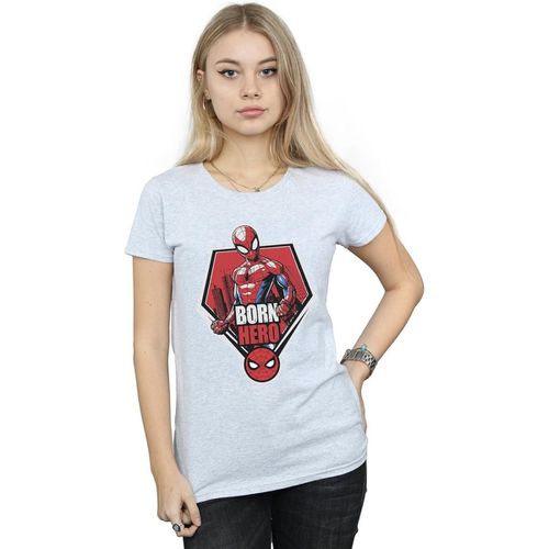 T-shirts a maniche lunghe Born Hero - Marvel - Modalova