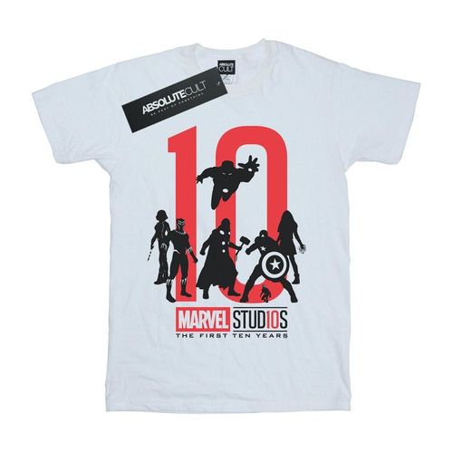 T-shirts a maniche lunghe The First Ten Years - Marvel Studios - Modalova