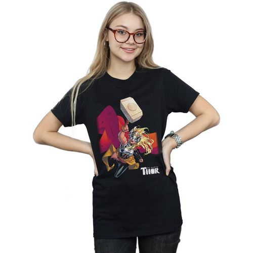 T-shirts a maniche lunghe The Mighty Thor Mjolnir - Marvel - Modalova