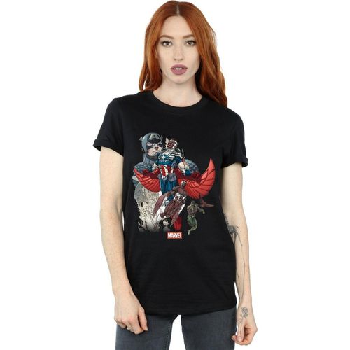 T-shirts a maniche lunghe Falcon Evolution - Marvel - Modalova