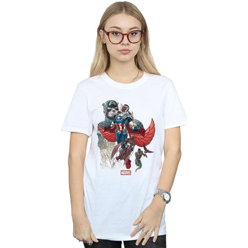 T-shirts a maniche lunghe Falcon Evolution - Marvel - Modalova