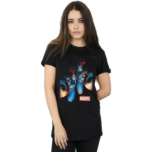 T-shirts a maniche lunghe Side By Side - Marvel - Modalova