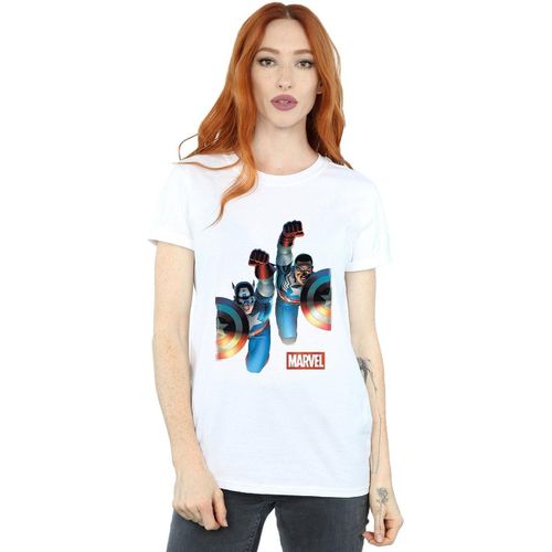 T-shirts a maniche lunghe Side By Side - Marvel - Modalova