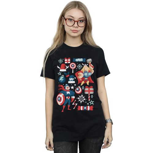 T-shirts a maniche lunghe Christmas Day - Marvel - Modalova