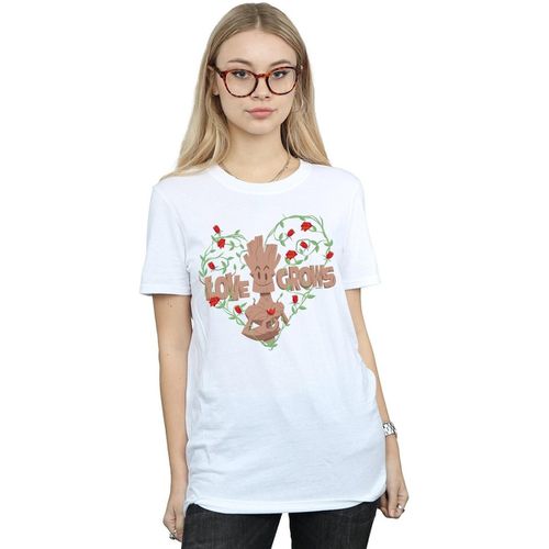 T-shirts a maniche lunghe Love Grows - Marvel - Modalova