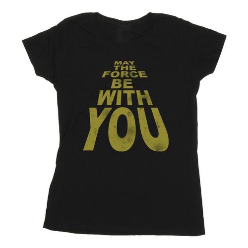 T-shirts a maniche lunghe May The Force Be With You - Disney - Modalova