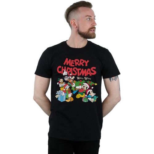 T-shirts a maniche lunghe Mickey Mouse And FriendsWinter Wishes - Disney - Modalova