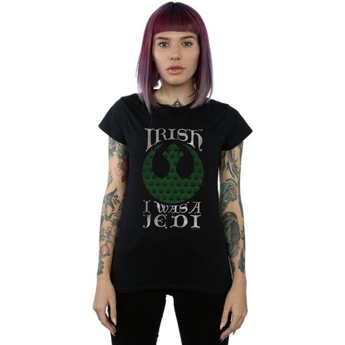 T-shirts a maniche lunghe Irish I Was A Jedi - Disney - Modalova