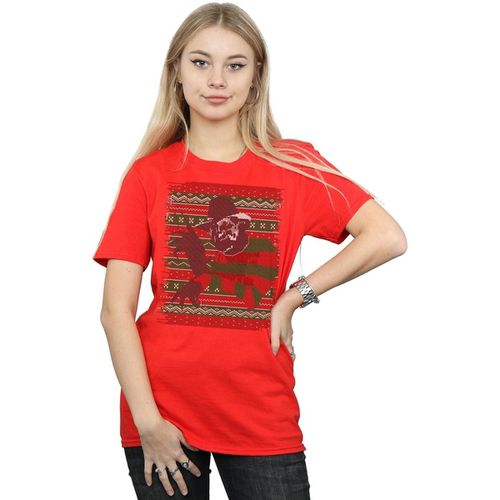 T-shirts a maniche lunghe BI42025 - A Nightmare On Elm Street - Modalova