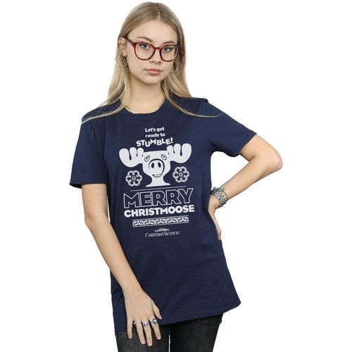 T-shirts a maniche lunghe Merry Christmoose - National Lampoon´s Christmas Va - Modalova