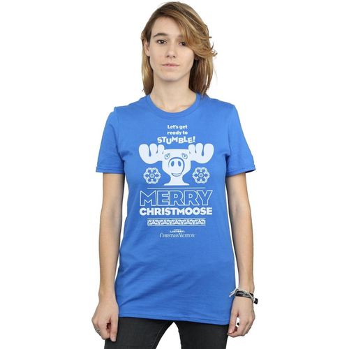 T-shirts a maniche lunghe Merry Christmoose - National Lampoon´s Christmas Va - Modalova