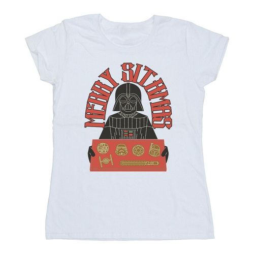 T-shirts a maniche lunghe Episode IV: A New Hope Merry Sithmas - Disney - Modalova