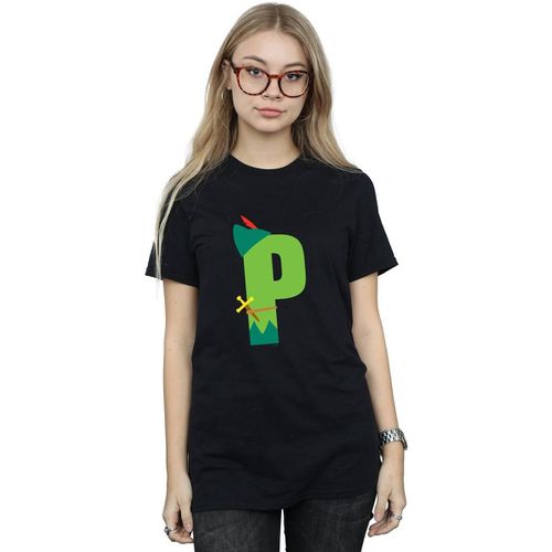 T-shirts a maniche lunghe Alphabet P Is For Peter Pan - Disney - Modalova