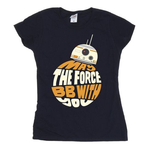 T-shirts a maniche lunghe May The Force - Disney - Modalova