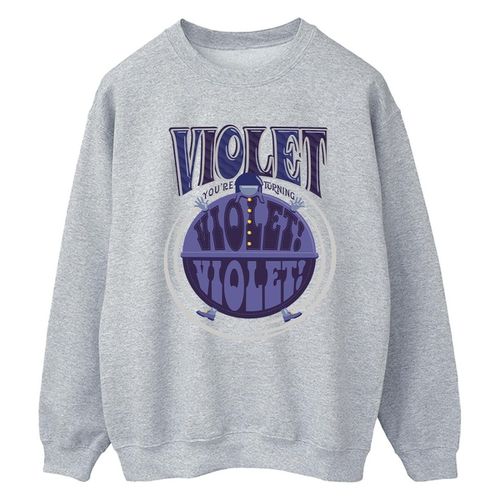 Felpa Violet Turning Violet - Willy Wonka - Modalova