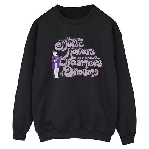 Felpa Willy Wonka Dreamers Text - Willy Wonka - Modalova