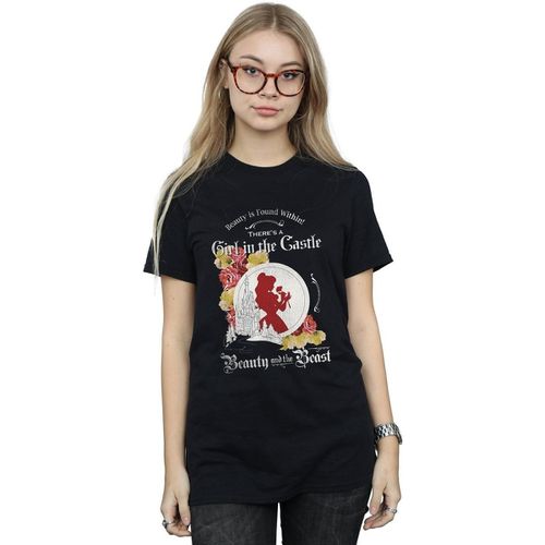 T-shirts a maniche lunghe Beauty And The Beast Girl in The - Disney - Modalova