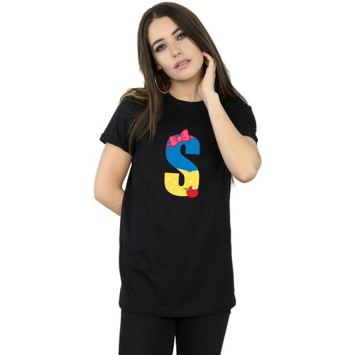 T-shirts a maniche lunghe Alphabet S Is For Snow White - Disney - Modalova