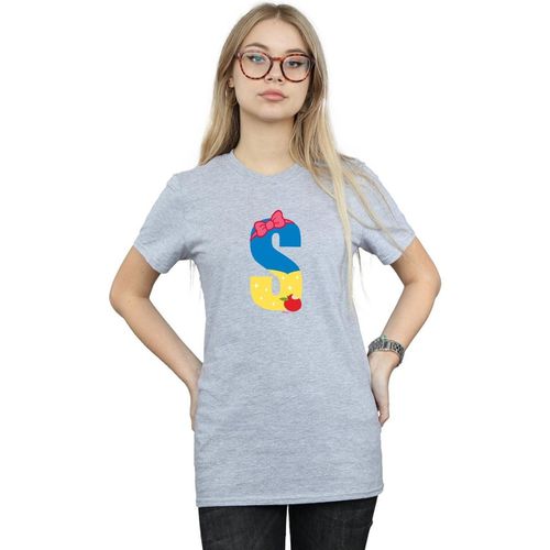 T-shirts a maniche lunghe Alphabet S Is For Snow White - Disney - Modalova