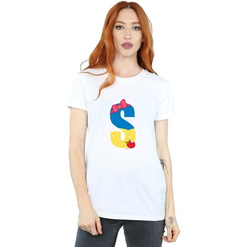 T-shirts a maniche lunghe Alphabet S Is For Snow White - Disney - Modalova