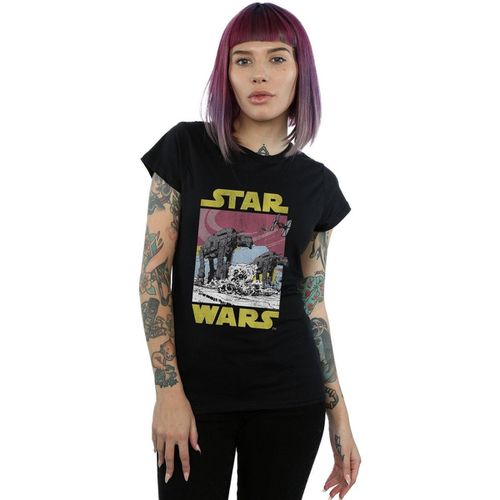 T-shirts a maniche lunghe The Last Jedi AT-AT - Disney - Modalova