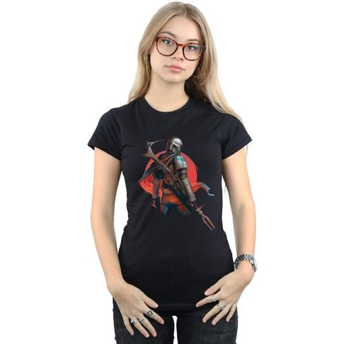 T-shirts a maniche lunghe The Mandalorian Blaster Rifles - Disney - Modalova